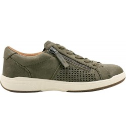 Women's Netta Sneaker Dark Green 300 $33.32 Fashion Sneakers