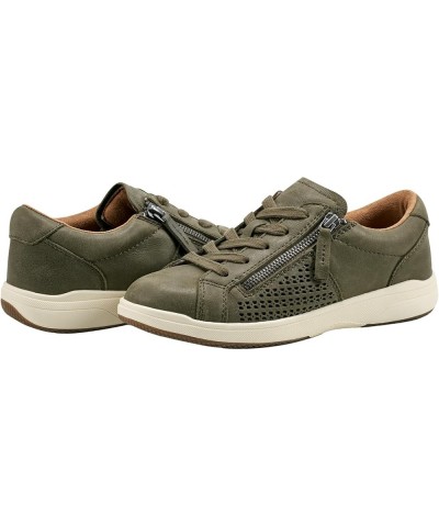 Women's Netta Sneaker Dark Green 300 $33.32 Fashion Sneakers