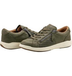 Women's Netta Sneaker Dark Green 300 $33.32 Fashion Sneakers