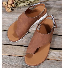 Women's Cute Strappy Wedge Sandals Comfortable Lace Up Platform Sandals Casual Summer Slipper Orthopedic Sandals Bunion Corre...