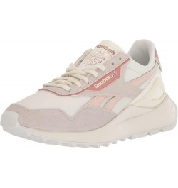 Women's Classic Leather Legacy Az Cross Trainer Soft Ecru/Canyon Coral/Chalk $43.51 Fashion Sneakers