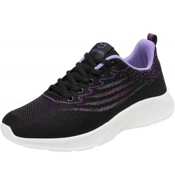 sock sneakers womens slip on sneakers white tennis shoes girls women's open toe booties Lace Up Canvas Sneakers Z 03-purple $...