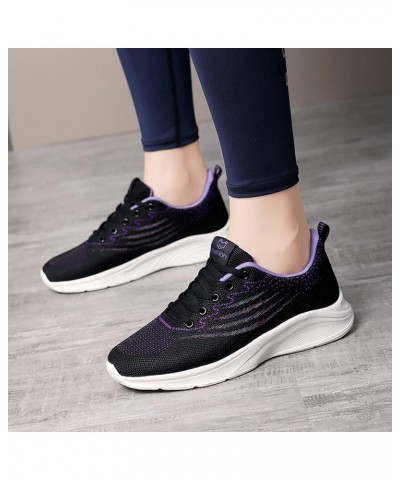 sock sneakers womens slip on sneakers white tennis shoes girls women's open toe booties Lace Up Canvas Sneakers Z 03-purple $...