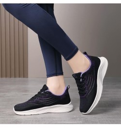 sock sneakers womens slip on sneakers white tennis shoes girls women's open toe booties Lace Up Canvas Sneakers Z 03-purple $...