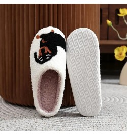 Women's Men's Heart Heart Slippers Strawberry Cherry Mushroom Slippers Evil Eye Slippers Cartoon Animal Cat Slippers Memory F...