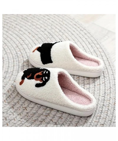 Women's Men's Heart Heart Slippers Strawberry Cherry Mushroom Slippers Evil Eye Slippers Cartoon Animal Cat Slippers Memory F...