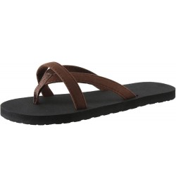 Womens Beach Breathable Sandals Home Slipper Flip-Flops Wedges Sandals Z 01-brown $12.08 Sandals