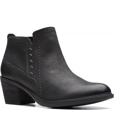 Womens Neva Lo Black Leather $32.25 Boots