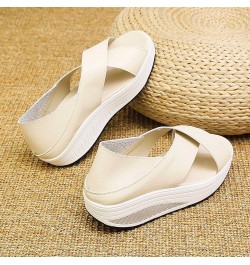 Women's Slip on Slippers Fashion Bottom Comfortable Sports Shoes Summer Thick Sandals Women Toe Women's Slipper (Black, 8) 7....