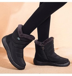 Tall Snow Boots for Women 2023 Womens Waterproof Snow Boots with Zipper Extra Wide Calf Womens Snow Boots Waterproof Boots fo...