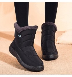 Tall Snow Boots for Women 2023 Womens Waterproof Snow Boots with Zipper Extra Wide Calf Womens Snow Boots Waterproof Boots fo...