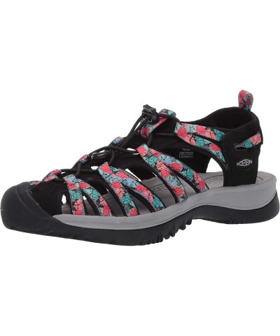 Women's Whisper Closed Toe Durable Comfortable Easy On Washable Adventure Sandals Black Multi $37.18 Sandals