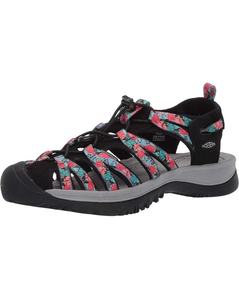 Women's Whisper Closed Toe Durable Comfortable Easy On Washable Adventure Sandals Black Multi $37.18 Sandals