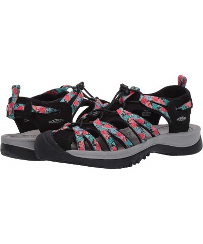 Women's Whisper Closed Toe Durable Comfortable Easy On Washable Adventure Sandals Black Multi $37.18 Sandals