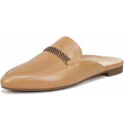 Starling Women's Mule/Clog Flat Shoes Black Nappa - 8 Medium 9 Camel Nappa $33.19 Loafers & Slip-Ons