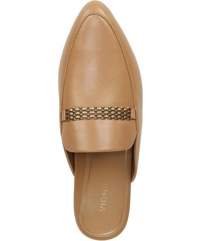 Starling Women's Mule/Clog Flat Shoes Black Nappa - 8 Medium 9 Camel Nappa $33.19 Loafers & Slip-Ons