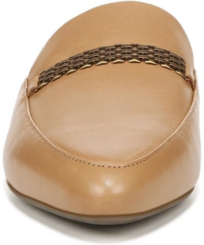 Starling Women's Mule/Clog Flat Shoes Black Nappa - 8 Medium 9 Camel Nappa $33.19 Loafers & Slip-Ons