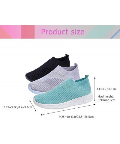 Gym Shoes Running Shoes Athletic Shoes Fashion Breathable Casual Shoes Sports Shoes for Women Lady Girls Light Green $11.81 A...