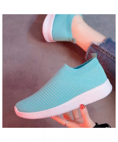 Gym Shoes Running Shoes Athletic Shoes Fashion Breathable Casual Shoes Sports Shoes for Women Lady Girls Light Green $11.81 A...