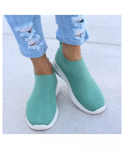 Gym Shoes Running Shoes Athletic Shoes Fashion Breathable Casual Shoes Sports Shoes for Women Lady Girls Light Green $11.81 A...