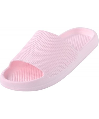 Women's Arch Support Thick Cushion Flip-Flop Thong Sandal Elastic Ankle Straps Beach Dressy Slingback Shoes 75-hyems-pink-c $...