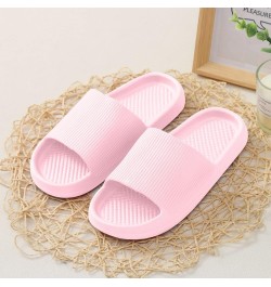 Women's Arch Support Thick Cushion Flip-Flop Thong Sandal Elastic Ankle Straps Beach Dressy Slingback Shoes 75-hyems-pink-c $...