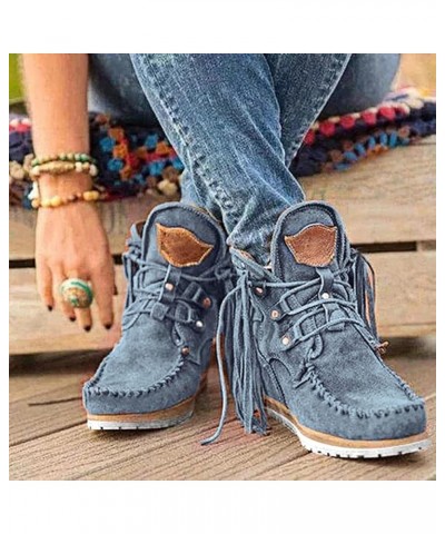 Womens Ankle Boots Flat Women's Platform Ankle Sock Boots In Chunky Block Heel Women Size 10 Blowfish Grey Booties Women Ankl...