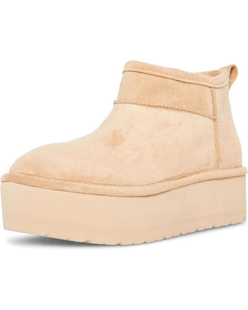 Women's Embracce Ankle Boot Sand Fabric $17.78 Boots