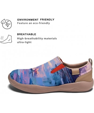 Women's Printed Shoes, Artistic Anti Slip Fashionable Sports Shoes, Painted Art Travel Shoes, Casual Slippers, Comfortable an...