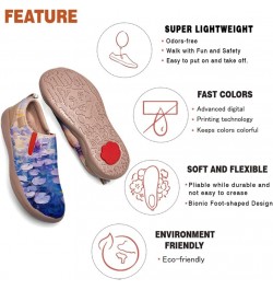 Women's Printed Shoes, Artistic Anti Slip Fashionable Sports Shoes, Painted Art Travel Shoes, Casual Slippers, Comfortable an...