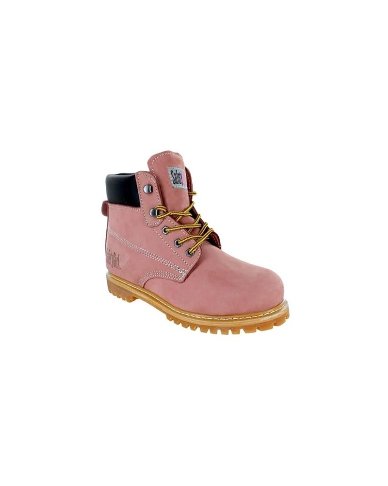 Women's Work Boots | Waterproof Leather Work Boots for Women | Oil & Slip-Resistant Soft Toe Boots for Women | Premium Nubuck...