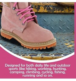 Women's Work Boots | Waterproof Leather Work Boots for Women | Oil & Slip-Resistant Soft Toe Boots for Women | Premium Nubuck...