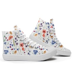 Basic Blank Flowers Canvas Shoes Low top Classic Style Women Fashion Sneakers (6.5) 13 $35.60 Fashion Sneakers