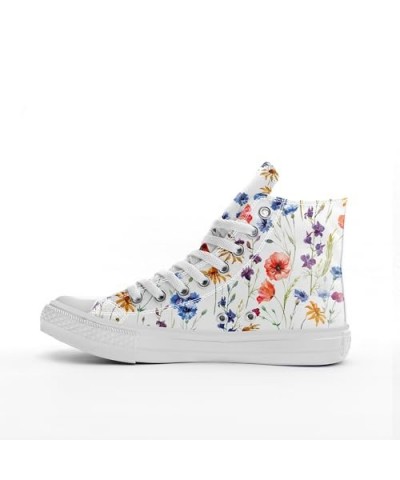 Basic Blank Flowers Canvas Shoes Low top Classic Style Women Fashion Sneakers (6.5) 13 $35.60 Fashion Sneakers