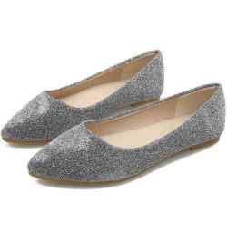 Women's Ballerinas, Dolly Shoes Women's Shoes Comfort Flats for Beach, Pool, Holiday and Everyday Casual Wear,Gray,41 42 Grey...