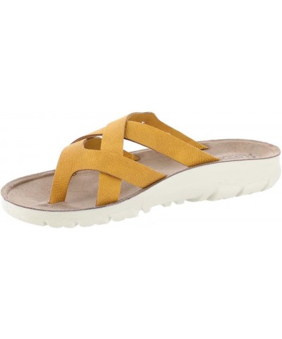 Banksy Womens Sandal 7 BM US Yellow $24.72 Sandals