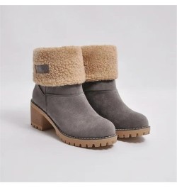 Womens Snow Boots Waterproof High/Low Shoes Anti-Skid Shoes Outdoor Cozy Plush Shoes Oversize Fur Lined Ankle Booties Winter ...