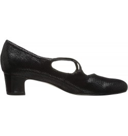 Women's Jamie Dress Pump Black Patent Suede $21.28 Pumps