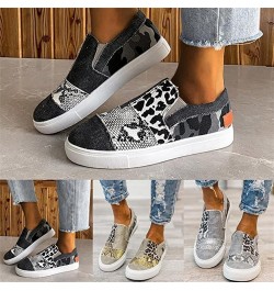 Christmas Shoes for Women Flats Canvas Shoes Fashion Non-Slip Classic Casual Comfort Low Top Walking Sneakers Loafers Z5n-gre...