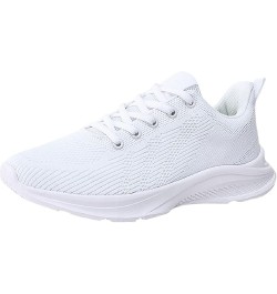 Womens Walking Sports Mesh Shoes Arch Support Travel Soft Sneakers Slip-on Memory Foam Walking Shoes Ao4-white $17.39 Athleti...