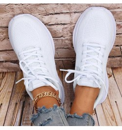 Womens Walking Sports Mesh Shoes Arch Support Travel Soft Sneakers Slip-on Memory Foam Walking Shoes Ao4-white $17.39 Athleti...