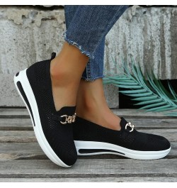 Women Sneakers Slip-On Walking Shoes Platform Slip-On Sneakers Shoe Laces for Sneakers Black $13.12 Athletic Shoes