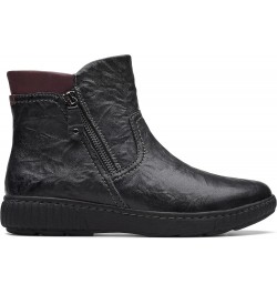 Womens Magnolia Haley Black Leather 1 $45.85 Boots