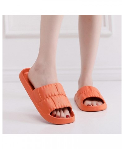 Unisex Slippers for Women Men Summer Home Slides Soft Sole Non-Slip Open Toe Breathable Couples Casual Sandals Indoor Outdoor...