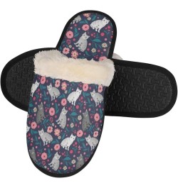 House Slippers for Women Indoor and Outdoor Cute Bedroom Home Slippers Shoes Cute Cat $10.00 Slippers