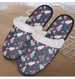 House Slippers for Women Indoor and Outdoor Cute Bedroom Home Slippers Shoes Cute Cat $10.00 Slippers