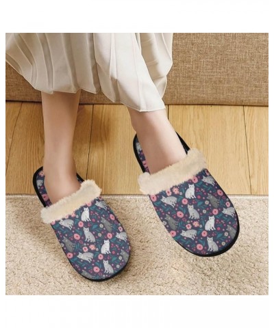 House Slippers for Women Indoor and Outdoor Cute Bedroom Home Slippers Shoes Cute Cat $10.00 Slippers