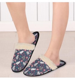 House Slippers for Women Indoor and Outdoor Cute Bedroom Home Slippers Shoes Cute Cat $10.00 Slippers