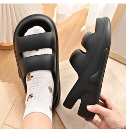 White Platform Sandals Black Wedges Boots For Women Platform Heels Platform Sandals Women Gold Heeled Sandals Black-i $17.29 ...