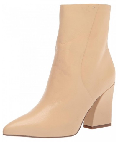 Womens Vesi Heeled Bootie Beige $63.92 Boots